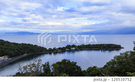 大瀬崎から駿河湾を望む 120510752