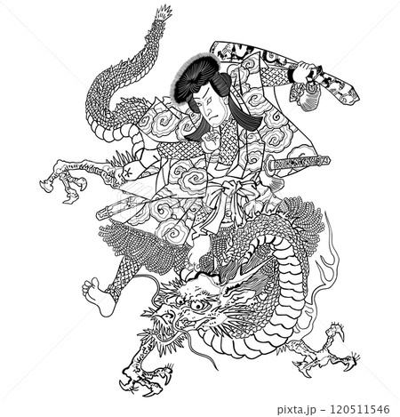 雲竜九郎偸盗伝 雲龍九朗朗景純-歌川国貞(三代目歌川豊国・豊国三代) 120511546