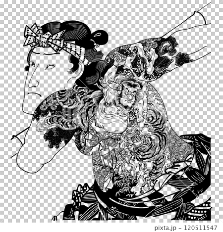 市村武衛門虎松 - 歌川國貞 (歌川豐國 III、豐國 III) 120511547