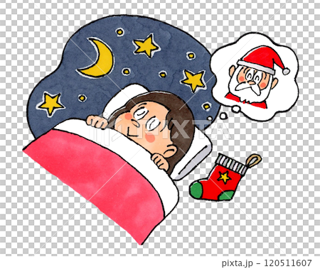 Sleeping Girl (Christmas) 120511607