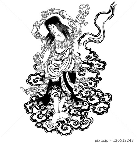 制釈迦童子-歌川国貞(三代目歌川豊国・豊国三代) 制釈迦童子-歌川国貞(三代目歌川豊国・豊国三代) 120512245