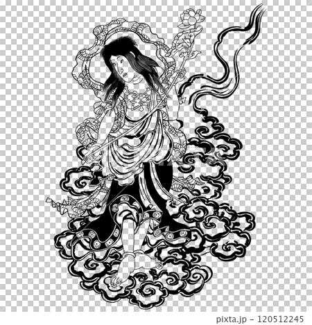 制釈迦童子-歌川国貞(三代目歌川豊国・豊国三代) 制釈迦童子-歌川国貞(三代目歌川豊国・豊国三代) 120512245