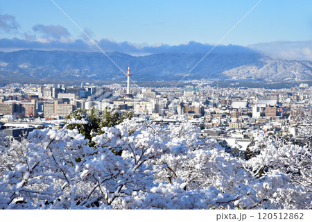 清水寺から見る京都の街 120512862
