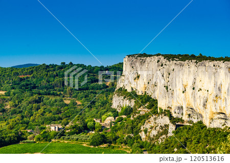 Cliff of the Madeleine in France Cliff of the Madeleine in France 120513616