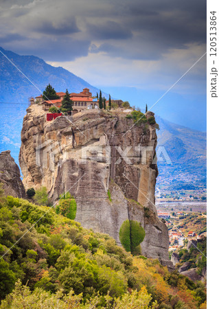 Monastery of the Holy Trinity i in Meteora, Greece Monastery of the Holy Trinity i in Meteora, Greece 120513864