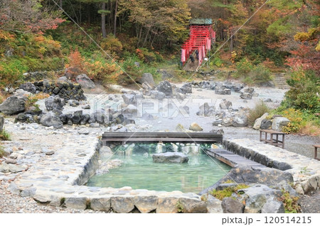 群馬県草津温泉　西の河原公園 120514215