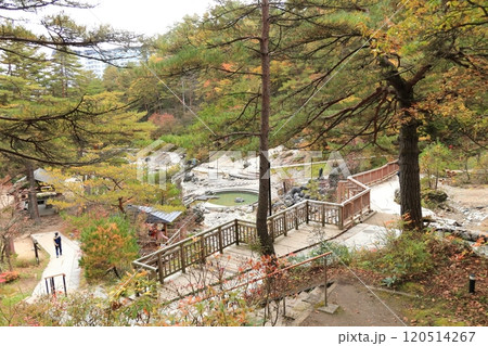 群馬県草津温泉 西の河原公園 群馬県草津温泉 西の河原公園 120514267