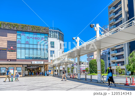 東京都品川区の都市風景　西小山駅 120514343