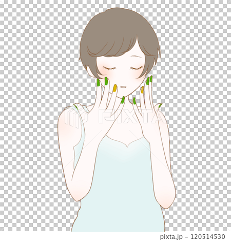 化妝女性 120514530