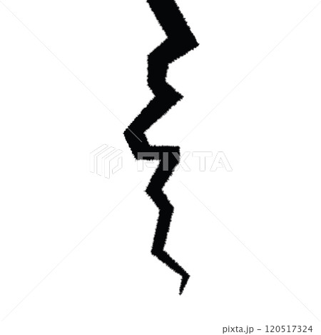 Crack on a cement wall. Crack on a cement wall. 120517324