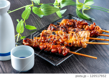 焼き鳥と日本酒 120517932
