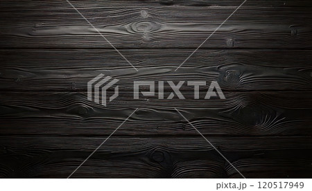 《AI画像》黒いウッドデッキの背景素材 《AI画像》黒いウッドデッキの背景素材 120517949