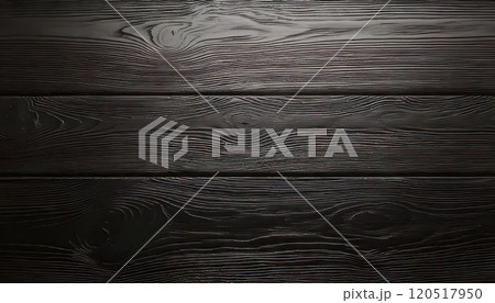 《AI画像》黒いウッドデッキの背景素材 120517950