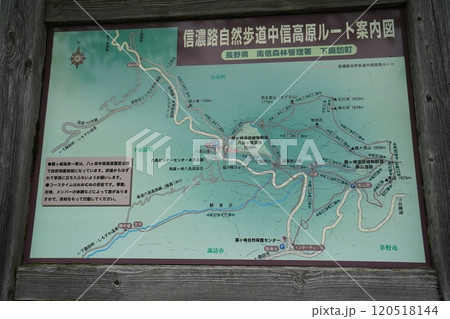 霧ヶ峰高原 八島ケ原湿原付近にある案内板 2024年7月10日 霧ヶ峰高原 八島ケ原湿原付近にある案内板 2024年7月10日 120518144