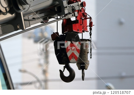 ラフテレーンクレーンの吊りフック　イメージ 120518707