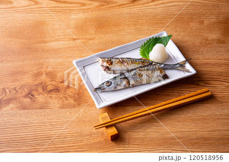 さんまの塩焼き さんまの塩焼き 120518956