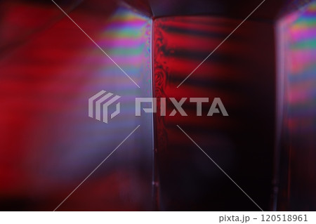 Red reflections of liquid in macro, red liquid panels, bubbles in macro, connection of bubbles in macro, cell from liquid, fluid art Red reflections of liquid in macro, red liquid panels, bubbles in macro, connection of bubbles in macro, cell from liquid, fluid art 120518961