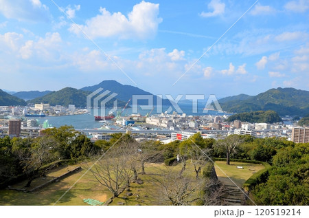 宇和島城 天守閣からの眺望 宇和島城 天守閣からの眺望 120519214
