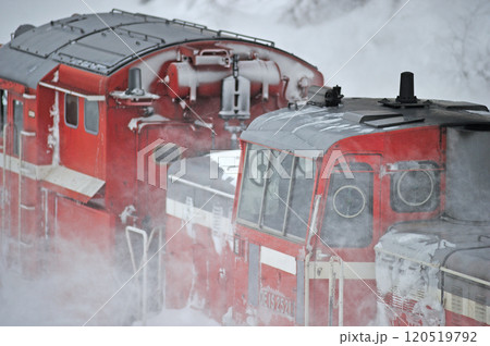 宗谷本線 智恵文-日進 JR北海道 DE15-2521(旭川) 常時排雪列車 ラッセル 宗谷本線 智恵文-日進 JR北海道 DE15-2521(旭川) 常時排雪列車 ラッセル 120519792