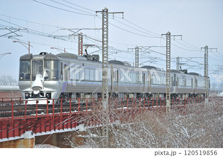 函館本線　幌向－上幌向　JR北海道　785系　NE-501編成（札幌）　スーパーカムイ　エアポート 120519856