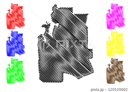 Al-Shahaniya (State of Qatar, Municipalities of Qatar) map vector illustration, scribble sketch Al Shahaniya map Al-Shahaniya (State of Qatar, Municipalities of Qatar) map vector illustration, scribble sketch Al Shahaniya map 120520002