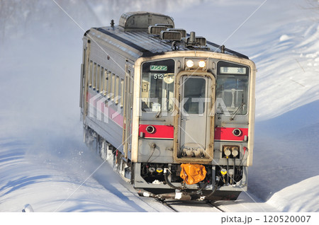 宗谷本線　智恵文－日進　JR北海道　キハ54-512（旭川） 120520007