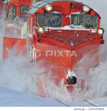 宗谷本線 智恵文-日進 JR北海道 DE15-2521(旭川) 常時排雪列車 ラッセル 宗谷本線 智恵文-日進 JR北海道 DE15-2521(旭川) 常時排雪列車 ラッセル 120520064