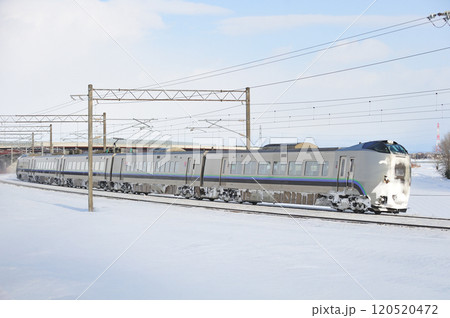 函館本線　豊幌－江別　JR北海道　789系1000番台　HL-1007編成（札幌）　スーパーカムイ 120520472