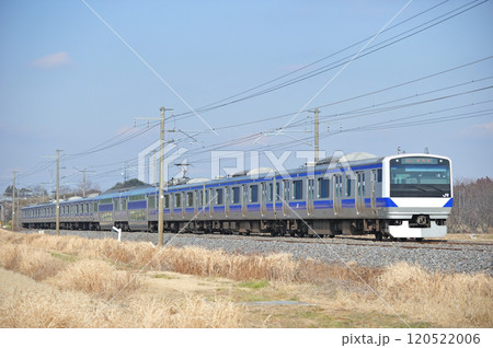 常磐線　岩間ー羽鳥　JR東日本　E531系　K407編成（勝田） 120522006