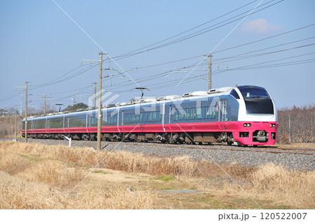 常磐線 岩間ー羽鳥 JR東日本 E653系 K301編成(勝田) フレッシュひたち 常磐線 岩間ー羽鳥 JR東日本 E653系 K301編成(勝田) フレッシュひたち 120522007
