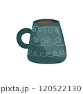 Coffee or tea cup mug evaporation vapour vector illustration 120522130
