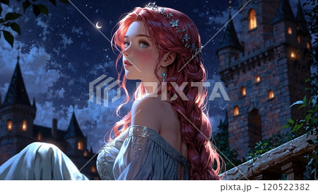 美しい赤髪の姫 120522382