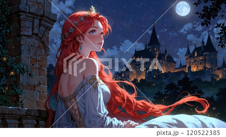 美しい赤髪の姫 120522385