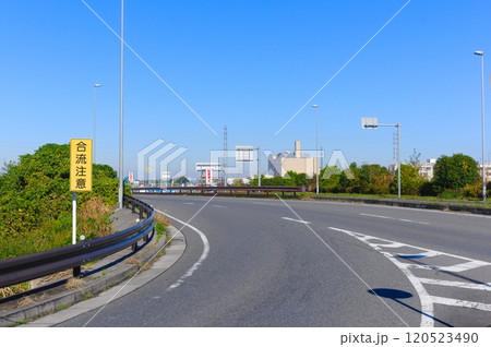 埼玉県草加市青柳の風景2024年11月 埼玉県草加市青柳の風景2024年11月 120523490