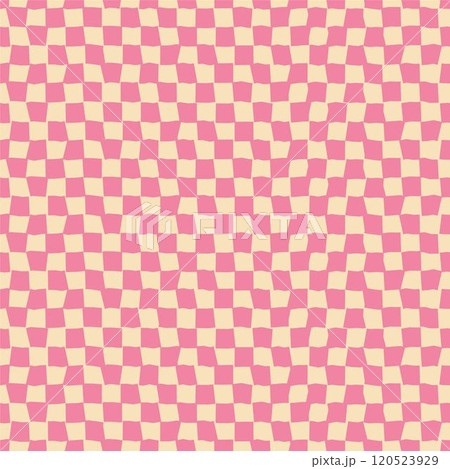 Psychedelic checkerboard poster 120523929