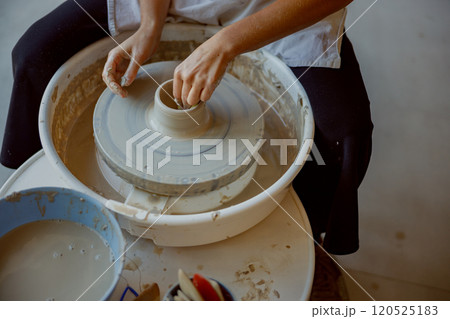 Crafting Pottery on a Wheel Engaging in Artistic Creation Through a Handson Process Crafting Pottery on a Wheel Engaging in Artistic Creation Through a Handson Process 120525183