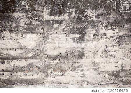 コンクリート　壁　打ちっぱなし　バックグラウンド　背景　質感　ザラザラ　テクスチャ 120526426