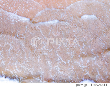 Beautiful sea in summer season seascape background,Nature sea beach background,Top view waves seascape nature view 120526811