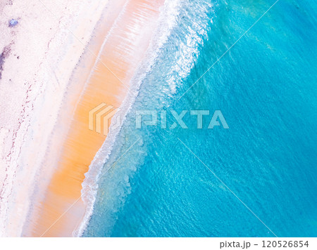 Beautiful sea in summer season seascape background,Nature sea beach background,Top view waves seascape nature view Beautiful sea in summer season seascape background,Nature sea beach background,Top view waves seascape nature view 120526854