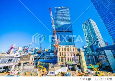 日本の東京都市景観 廃墟のような衝撃の光景…さよなら渋谷駅西口…そして新時代へ…=11月22日 日本の東京都市景観 廃墟のような衝撃の光景…さよなら渋谷駅西口…そして新時代へ…=11月22日 120527426