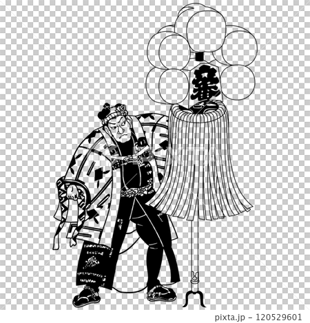 江戸の花子供遊び 江戸火消し の組 6番組-歌川芳虎 120529601