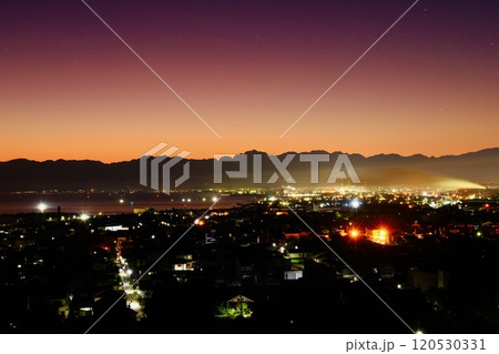 気多神社から望む立山連峰 120530331