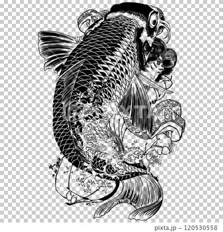 西塔鬼若丸-歌川国芳のイラスト素材 [120530558] - PIXTA