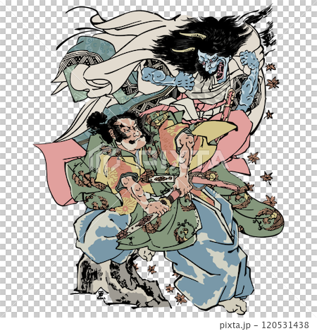 Taira no Koremochi - Utagawa Kuniyoshi Taira no Koremochi - Utagawa Kuniyoshi 120531438