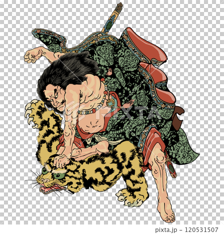 日本與中國的準源氏-歌川國芳 日本與中國的準源氏-歌川國芳 120531507