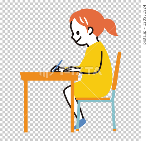 Children studying in classroom Children studying in classroom 120531524