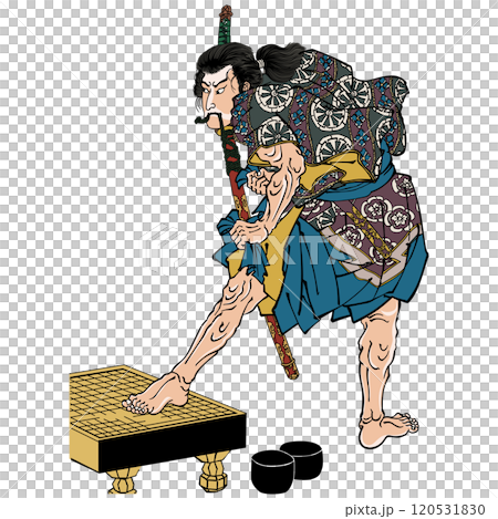 Heroic Japanese Suikoden Sato Tadanobu - Utagawa Kuniyoshi Heroic Japanese Suikoden Sato Tadanobu - Utagawa Kuniyoshi 120531830