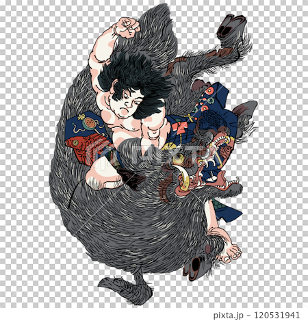 本町水古傳 108位大師之一 大谷浩伊之助 - 歌川國芳 120531941