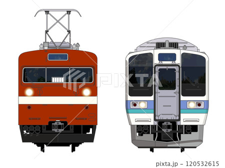 山梨の列車No.4_(クモユニ)143系2号 / 211系1000番台 120532615