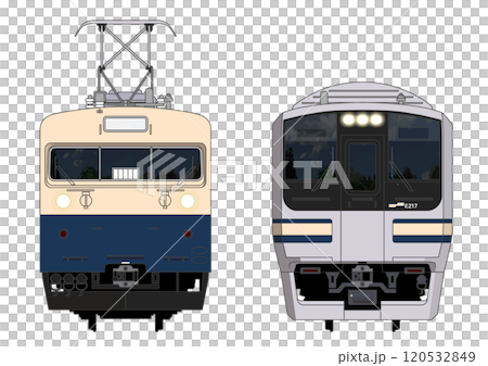 千葉の列車No.23_(クモユニ)143系1号 / E217系 120532849